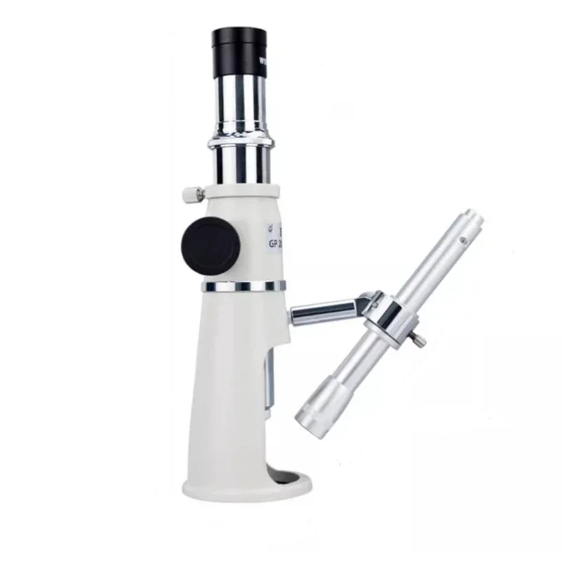 Magnifying Glass with Scale 20x 40x 100x Measuring Microscope with LED Light Stand Portable Loupe Magnifier for Jewelry Repair