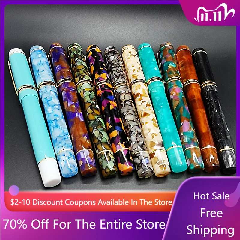 Kaigelu ใหม่แหวนคู่ Kangaroo Fountain ปากกา Century เต้าหู้ EF F M 0.38 มม.0.5 มม.0.7 มม.Nib เขียนหมึกปากกาสําหรับสํานักงานธุรกิจ