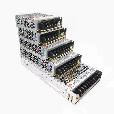 Zasilacz impulsowy MEAN WELL LRS-35 50 75 100 W 5V 12V 15V 24V 36V 48V meanwell LRS-100 5 12 15 24 36 48 V 100W