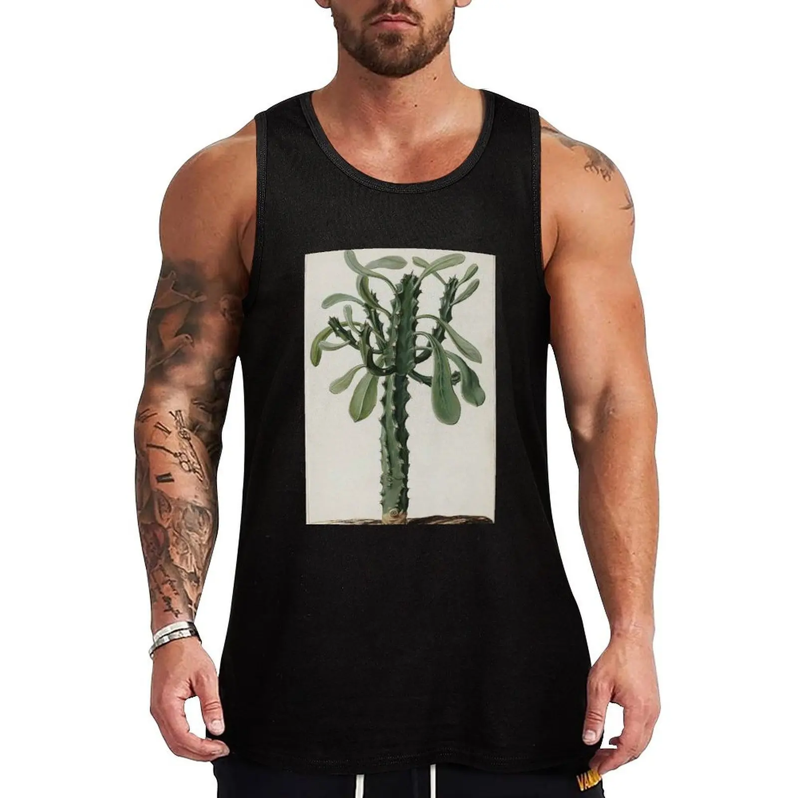 Euphorbia by Jan Moninckx Camiseta sin mangas ligera, transpirable, de secado rápido, sin mangas