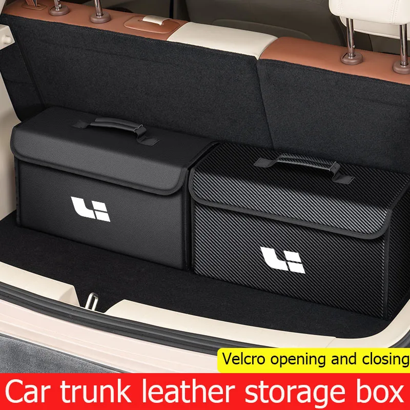 

Автомобильный кожаный складной ящик для хранения, портативный многофункциональный инструмент для Lixiang IDEAL One Auto L9 L6 L8 L7 i8 i6 Mega