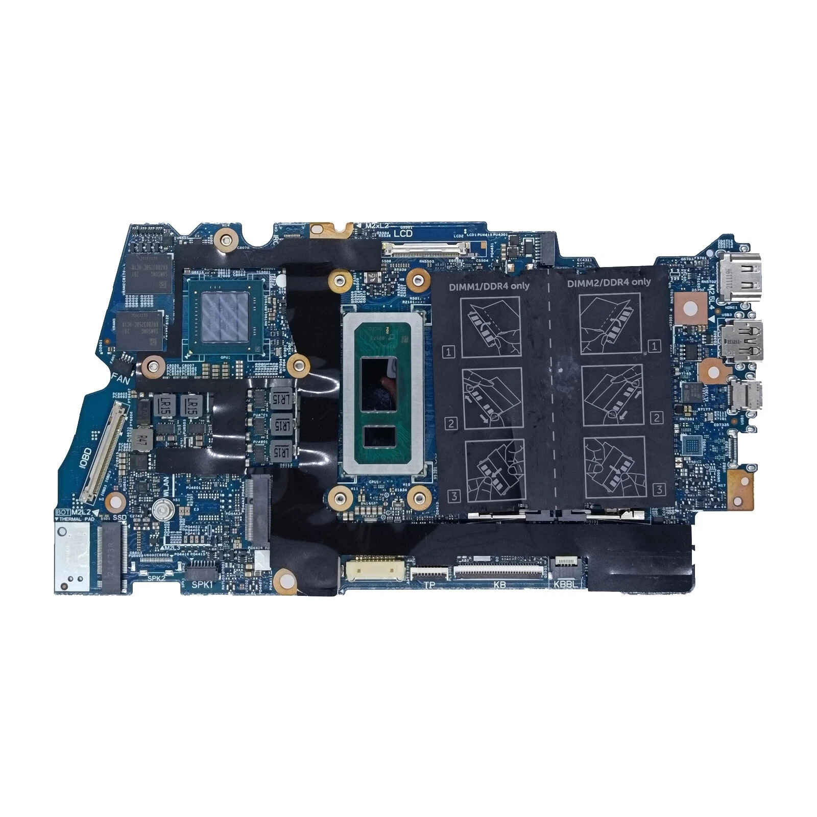 

0KF3FH For Vostro 16 5620 Motherboard 213098-1 i5-1235U MX570 2GB