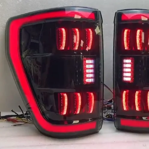 Turning  Brake light  Rear Lamps Car Lights   LED Tail Lights for FORD F150custom