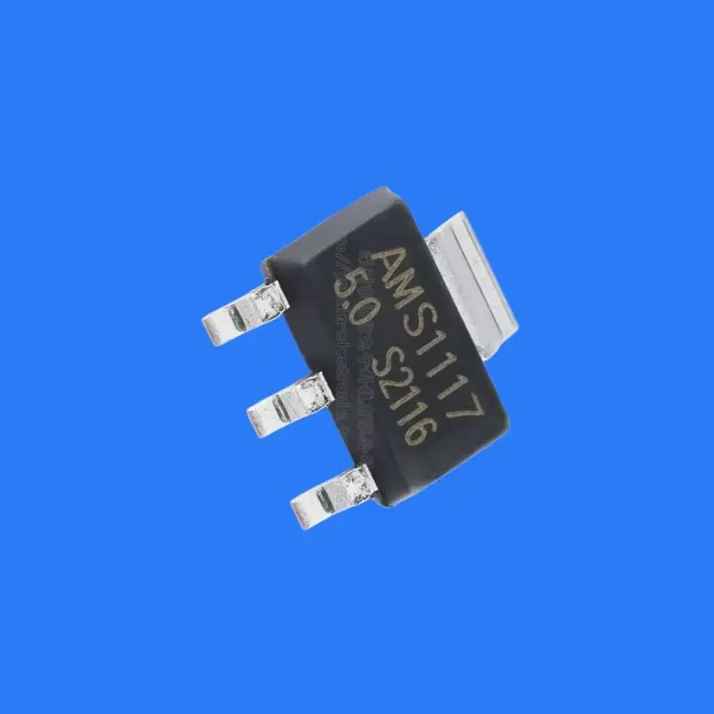 100PCS/original genuine AMS1117-5.0 SOT-223 1A low dropout linear regulator LDO chip