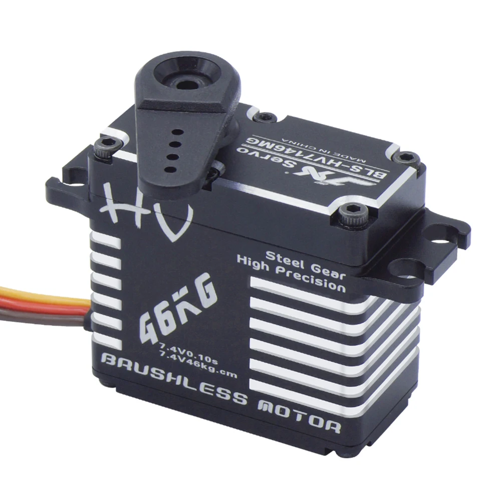 JX Servo BLS-HV7146MG 46KG Full CNC Digital Brushless Standard Servo impermeabile per RC Car Truck Crawler Helicopter Robot