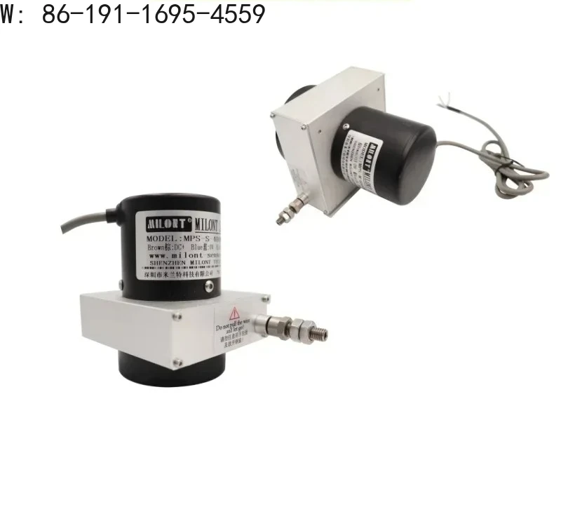 

Экономичный датчик перемещения MPS с проводным тяговым кабелем, проводной тяговый энкодер WPS, линейный измеритель расстояния, гидравлический цилиндр для ворот