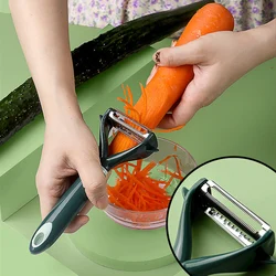 Multifunctional Kitchen Peeler Stainless Steel Vegetables Cabbage Graters Carrot Potato Slicer Household Grater Julienne Peeler