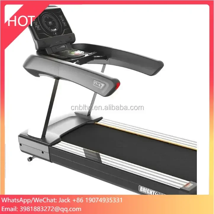 

New Treadmill TTX7 LED Cardio Commercial Treadmill Machine with 7 Motor Body Building Shandong, China Steel Tube Q235 1 PC