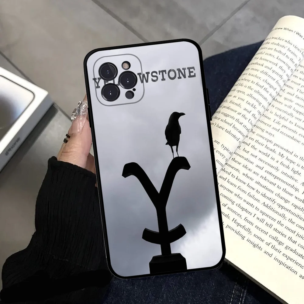 Yellowstone TV Show Phone Case Silicone Soft for iphone 15 14 13 12 11 Pro Mini XS MAX 8 7 6 Plus X XS XR Cover