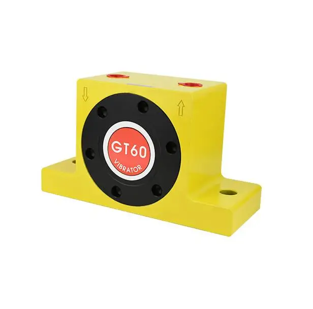 GT-04/06/08/10/13/16/20/36/48 Tipo de engranaje Turbina industrial eléctrica de bajo ruido GT Vibrador de bola de aire neumático para tolva