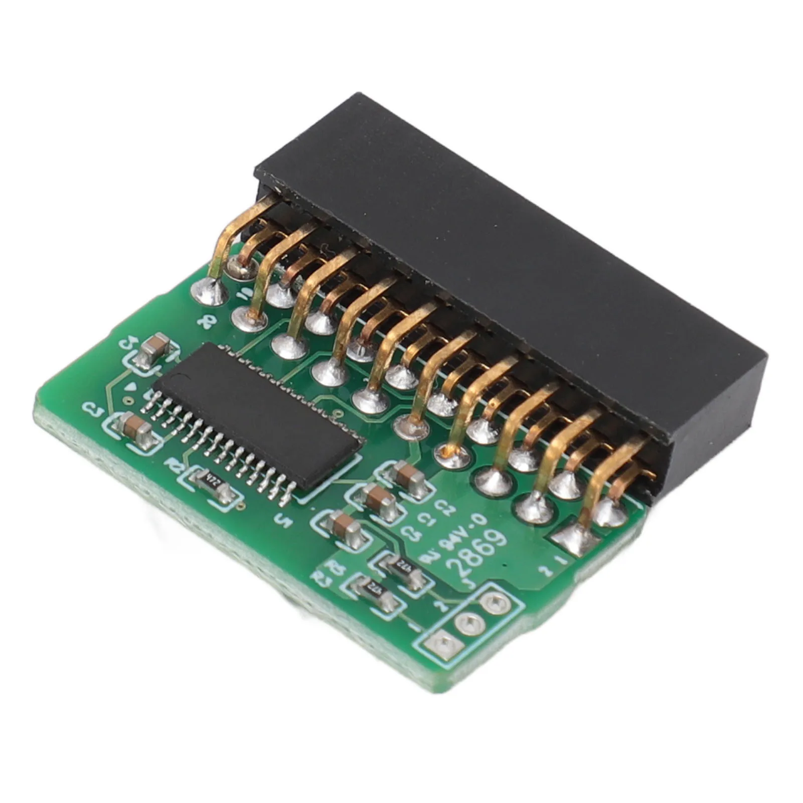 20Pin TPM 2.0 Module Vertical Trusted Platform Module for SuperMicro AOM TPM 9665V TCG 2.0