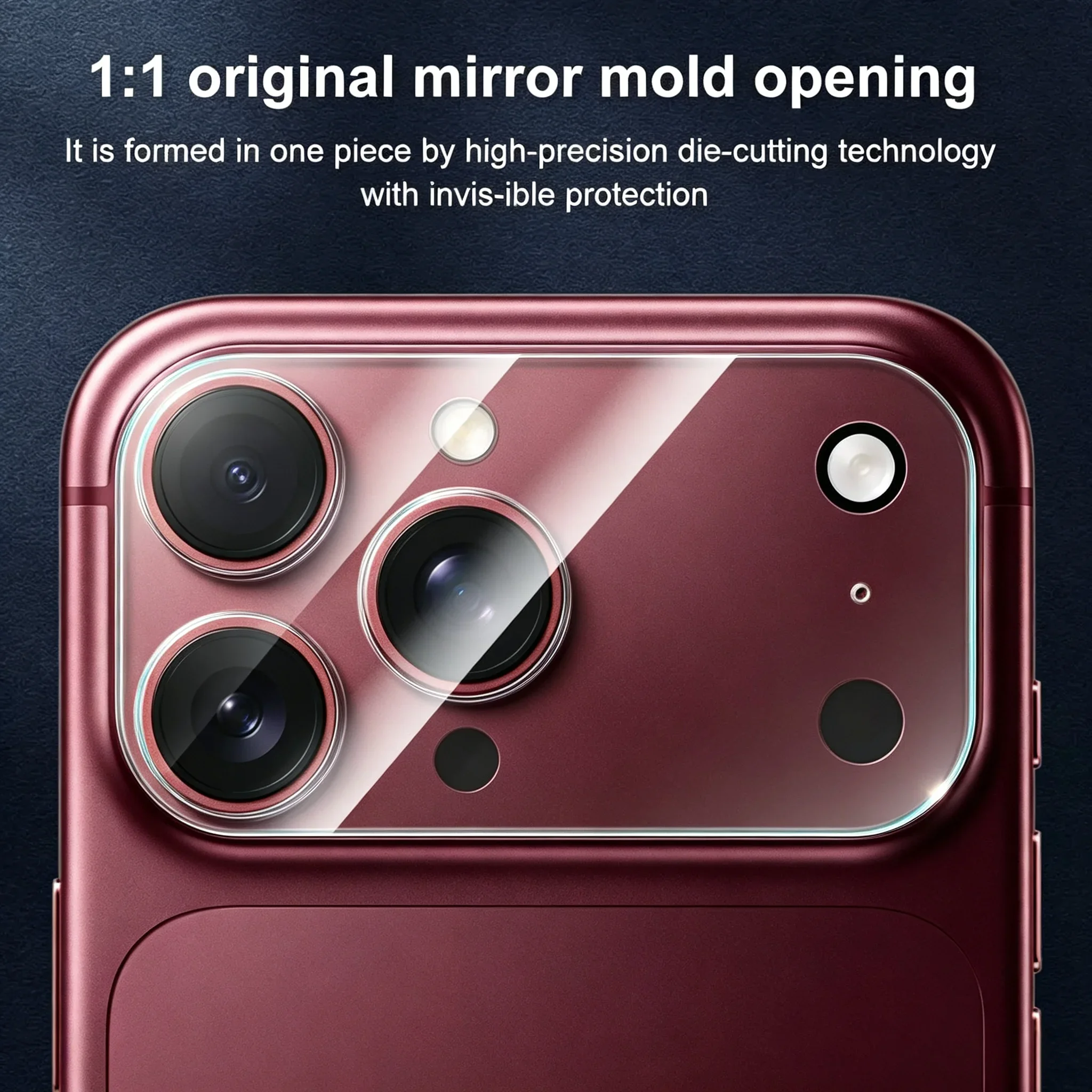 1-5PCS Lens Tempered Glass For iPhone 18 Pro Max Full Cover Camera Protector For iPhone 17  Pro Max Air HD Claer AR+AF Glass