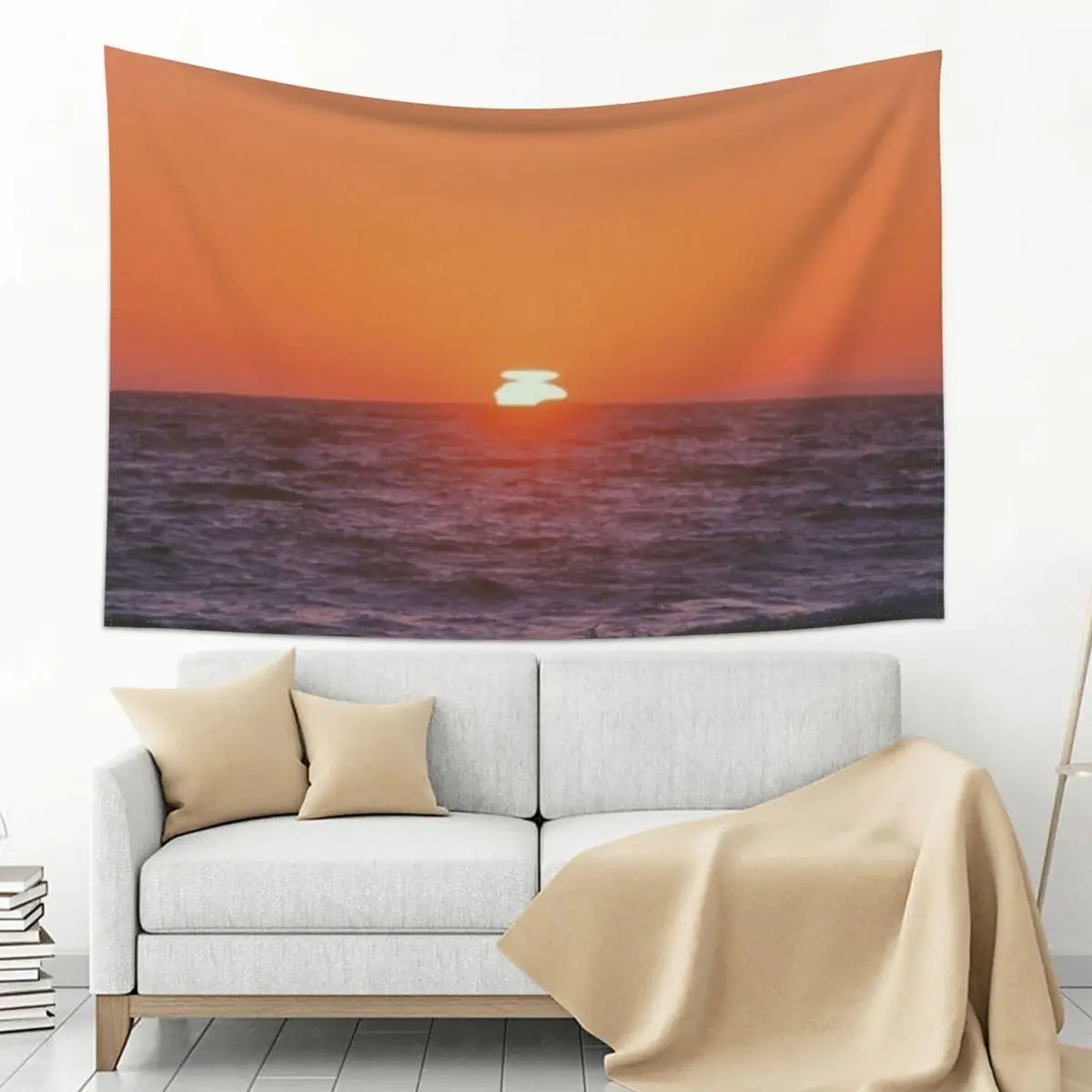 

Beach Sunset Tapestry Decor For Bedroom Room Decorating Aesthetic Japanese Room Decor Tapestry