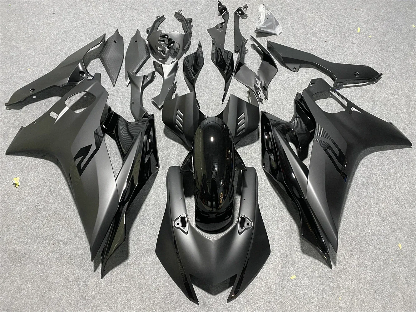 

/New ABS Whole Motorcycle Fairing Kit Fit Bodywork For YAMAHA YZF R6 2017 2018 2019 2020 17 18 19 20 Matte black