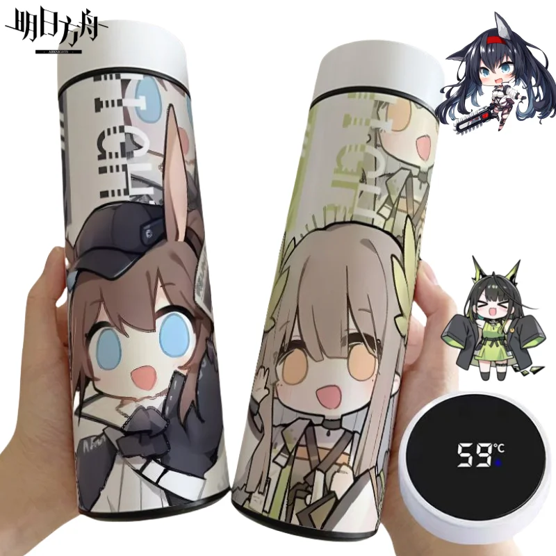 

Arknights Amiya Lappland Kal'tsit игровая периферия Creative Q Edition с принтом умная температура термос из нержавеющей стали кружка