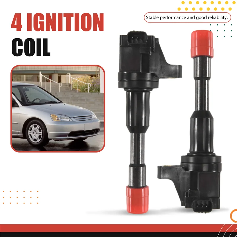 Ac29-Ignition Coil 30521-PWA-003 Fit For Honda CITY Civic 7 8 VII VIII JAZZ FIT 2 3 III 1.2 1.3 1.4 UF374 CM11-108