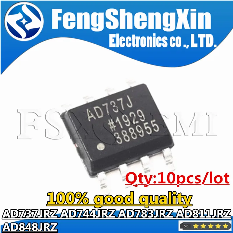 

10pcs AD737JRZ AD744JRZ AD783JRZ AD811JRZ AD848JRZ AD737J AD744J AD783J AD811J AD848J sop8 Chips