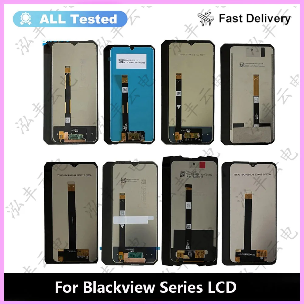 For Blackview BV7100 BV7200 BV8800 BV8900 Pro LCD Display BLACKVIEW BV9100 BV9200 BV9300 BV9800 LCD Screen BV9500 Pro LCD