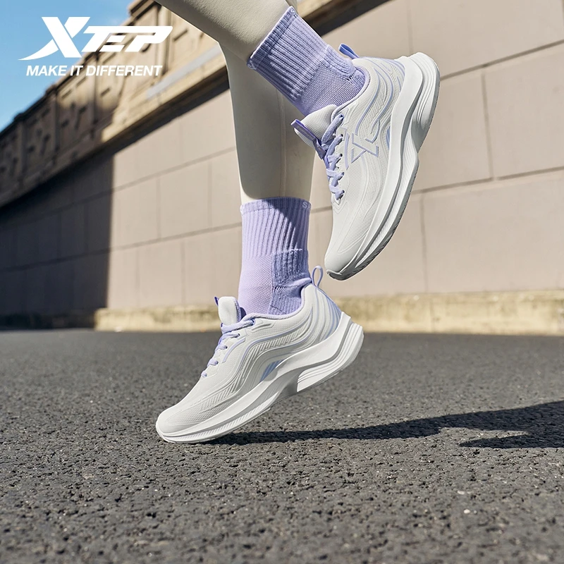 

Xtep Running Shoes For Women 2025 Winter Wear-Resistant Soft Lightweight Durability Comfortable Breathable Sneakers 875418110036
