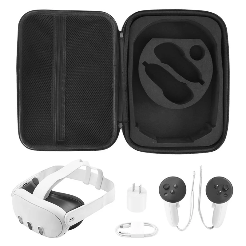 Carrying Case For Meta Quest 3 For BOBOVR M3 PRO Elite Strap Protective Bag Hard Shell Case  For Travel And Storage