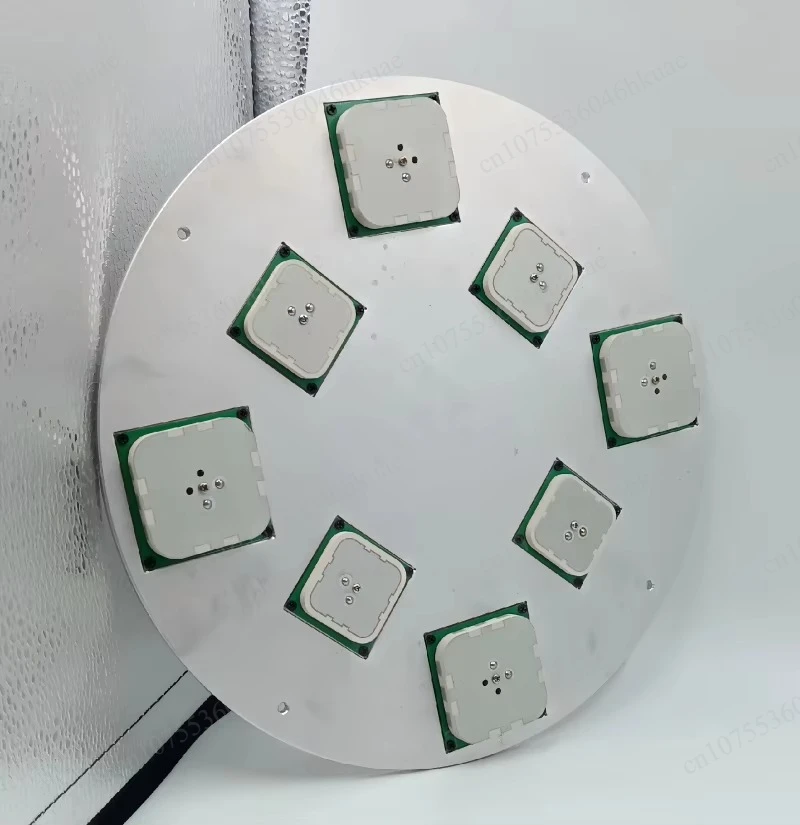 Miniaturized 8-Element Array Antenna, High Gain & Anti-Jamming, L1/L5 Dual Band Compatible for Marine Scenarios