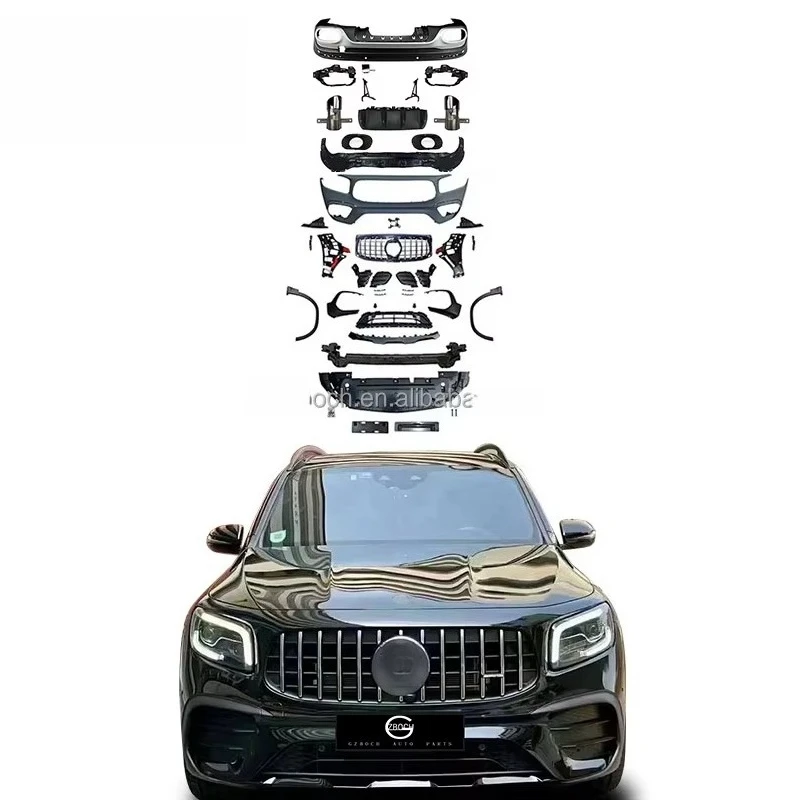 

Favorable Price Car Bumper for Benz GLB W247 X247 GLB180 Facelift GLB35 Front Car Bumper Exhaust Pipe