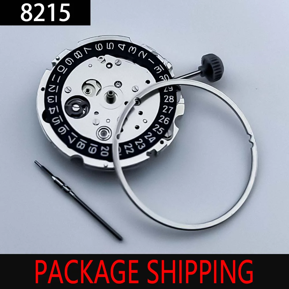 

Miyota 8215 Premium Mechanical Movement 8215 3-6 o'clock White Datewheel Automatic Self-winding High Accuracy Movt Replace