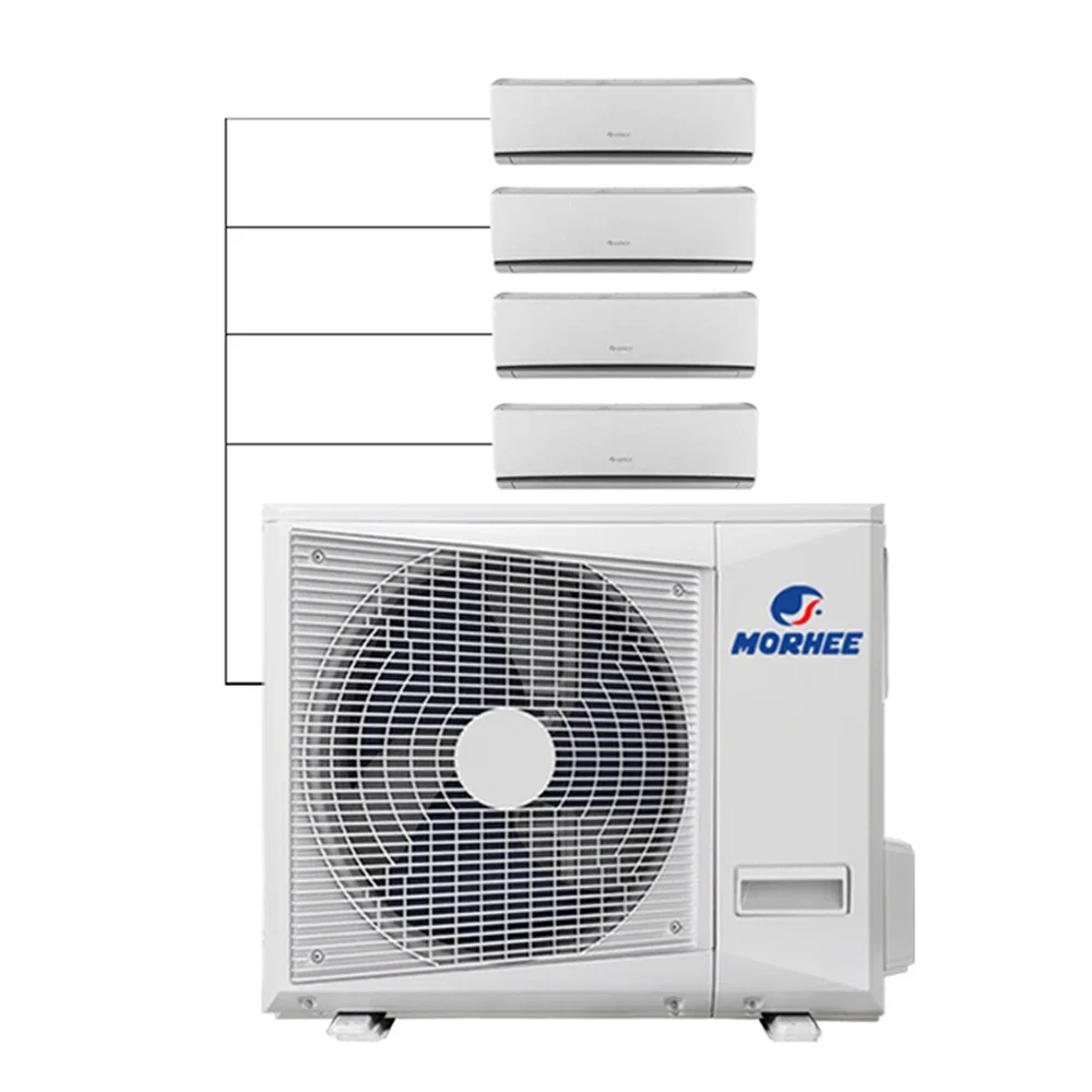 Gree Concurrerende Prijs Solar Cassette Type Inverter Centrale Airconditioning 24000BTU Huishoudelijke Multi Zone Split Airconditioner