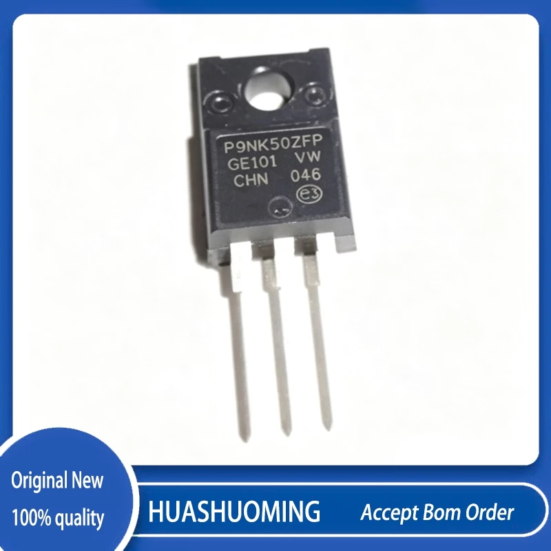 20Pcs/Lot  STP9NK50ZFP  P9NK50ZFP  TO-220F