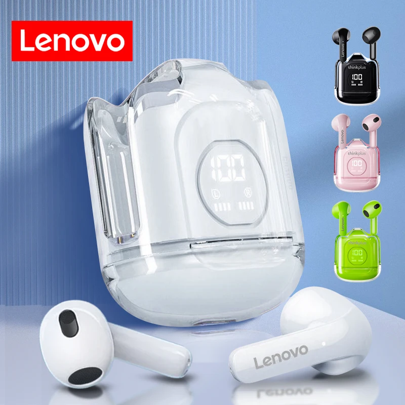 Original Lenovo Wireless Earphone Thinkplus Bluetooth Headphones Sports Earbuds Waterproof Earphones Ear Buds for Work