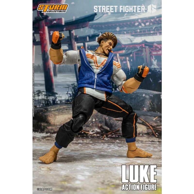 Origineel Storm Toys Street Fighter 6 Luke Op voorraad Anime Action Collection Figures Model Toys