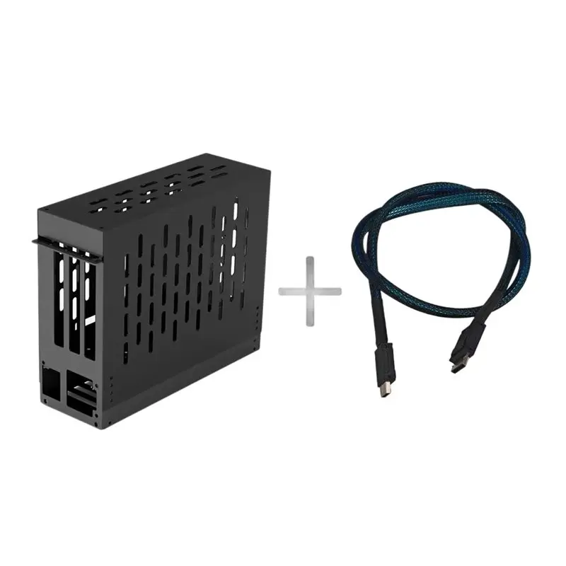 Oculink EGPU Graphics Card Dock For Laptop/Mini-PC 64GB/S Pcie 4.0 X4 Supports ELFX 1U Portable External GPU Power