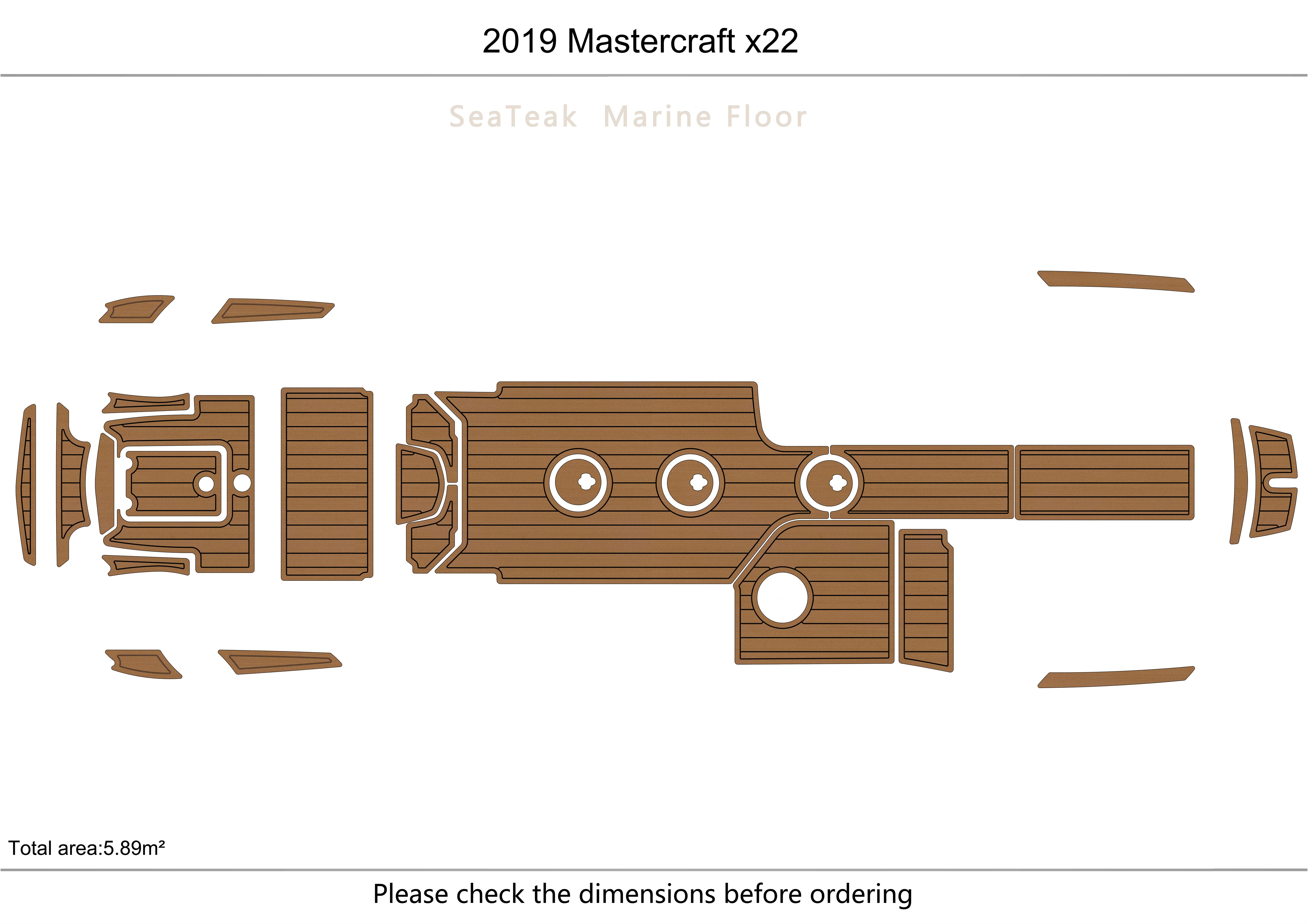 2019 Mastercraft x22  Cockpit   1/4