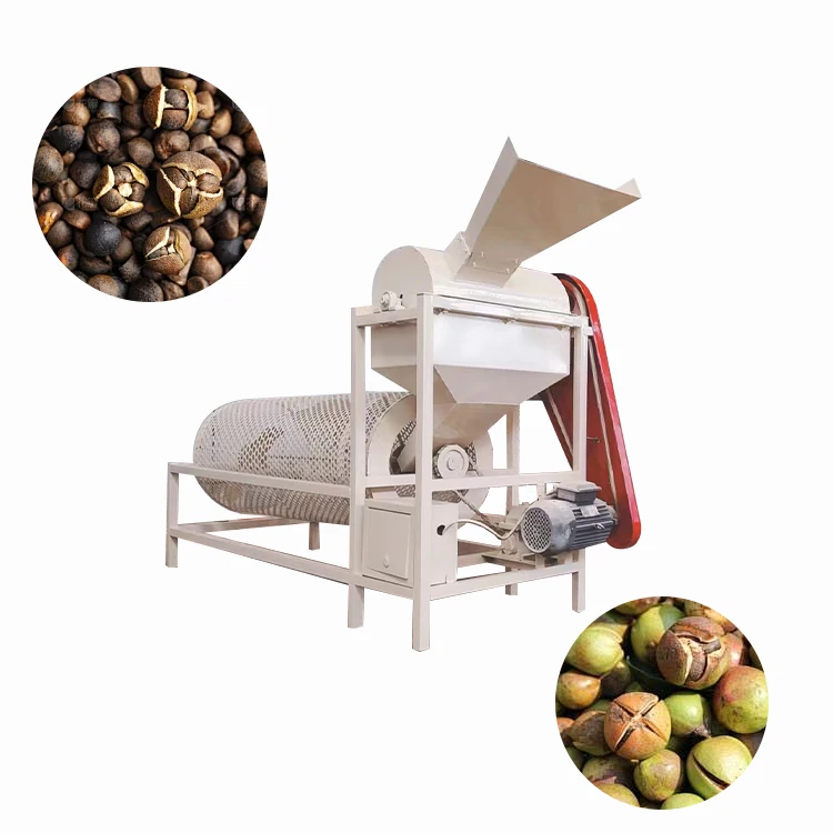 Hot Sell Camellia Seed Sheller Soap Nut Shell Remover Oil Tea Fruit Shelling Machine