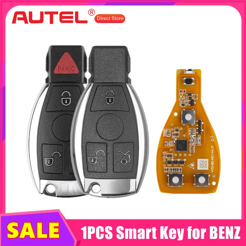 

1PCS VVDI BE Key Pro PCB for Benz Universal Smart Key work with Autel IM508S IM608Pro IM608 PRO Key Programmer Tool (NO LOGO)