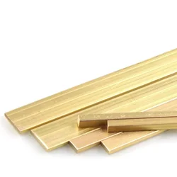 Length 500mm H59 Brass Flat Bar Plate Strip Thicknesses 2mm 3mm 4mm 5mm 6mm 8mm Pure Copper Solid Metal Plates Material