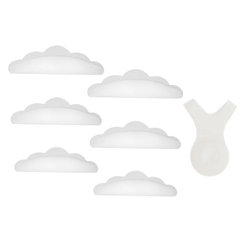 

3Pairs Silicone Eyelash Perming Pads Curler Size S M L Lash Lift Rods Grafted Eyelashes Tool Kit Reusable Lash Lift Tools