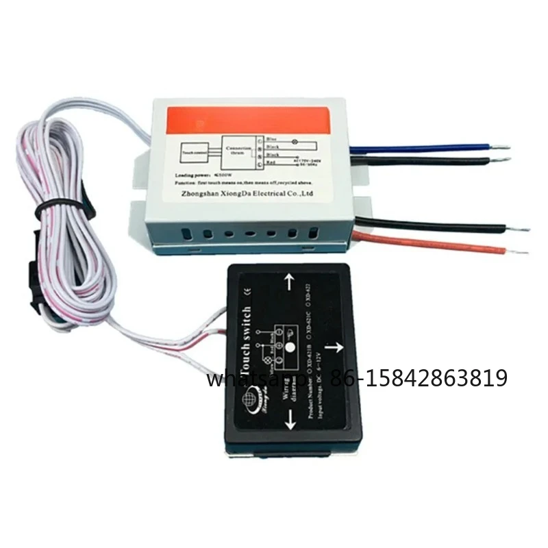 

170-240V On/Off Touch Switch for Mirror Lamp Lighting Accessories 50/60Hz XD-621 All Types of Lamps on the Medium