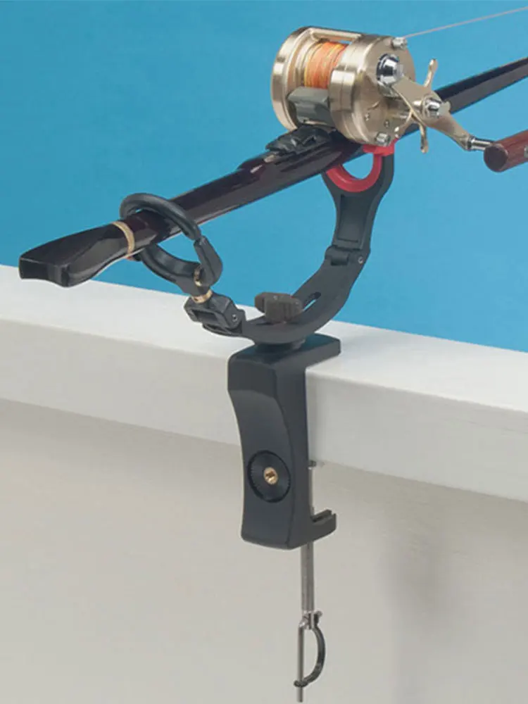 زاوية قابل للتعديل قارب الصيد طوف الصيد قوس قابل للتعديل قارب قضيب قوس للقوارب الغزل وبكرة صب الطعم #5