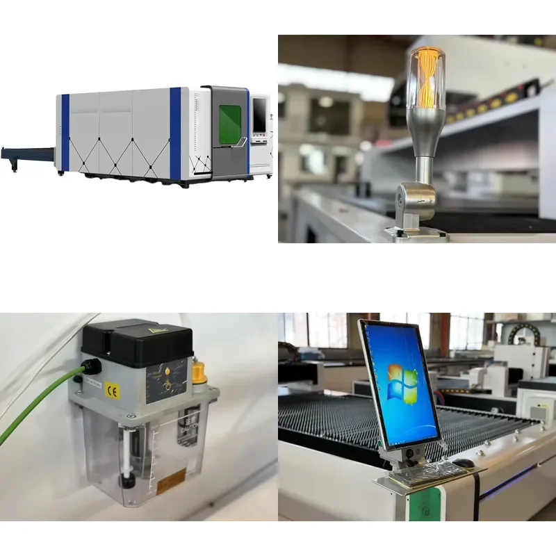 High Power 6KW CNC Fiber Cutting Machine for Metal for New Design