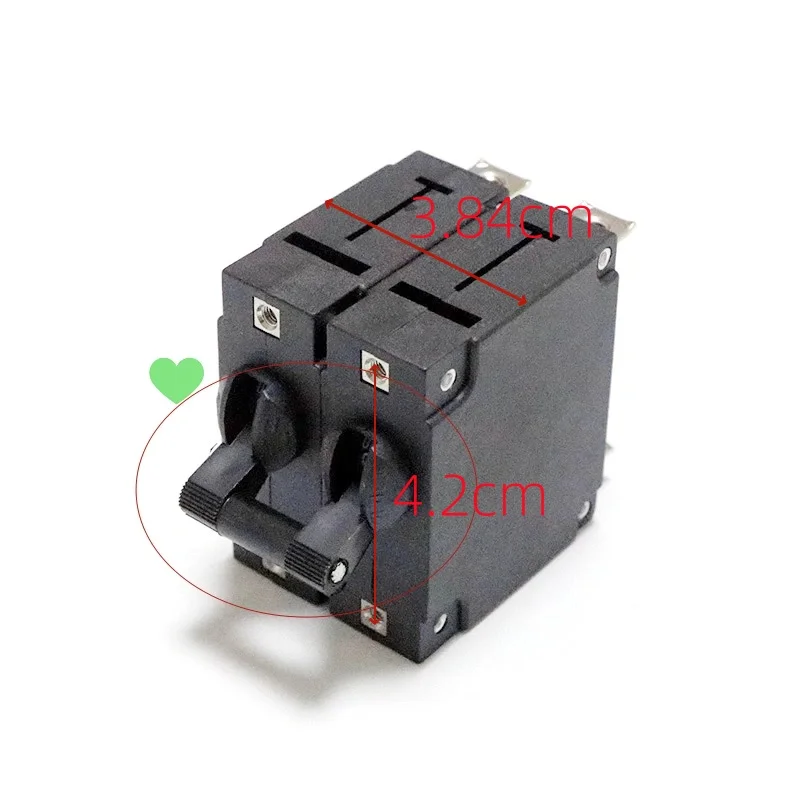 CIRCUIT BREAKER FIT GENERATOR PARTS 2P AMPS IN 4A 6A 8A 10A 12A 16A 18A 19A 20A 25A 32A 35A 40A  45A 50A 55A 60A  Model 30