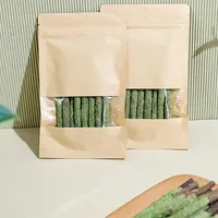 Cat Grass Sticks for Indoor Cats, Natural Teething Stick Snacks, Hairball Removal & Teeth Cleaning Pet Supplies 3