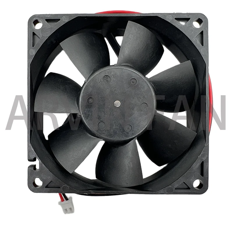 Imagem -02 - Original Two Line Drive Ventilador de Refrigeração Ventilador Case D08a24ts2 8025 0.23a 80 mm dc 24v 80x80x25 mm