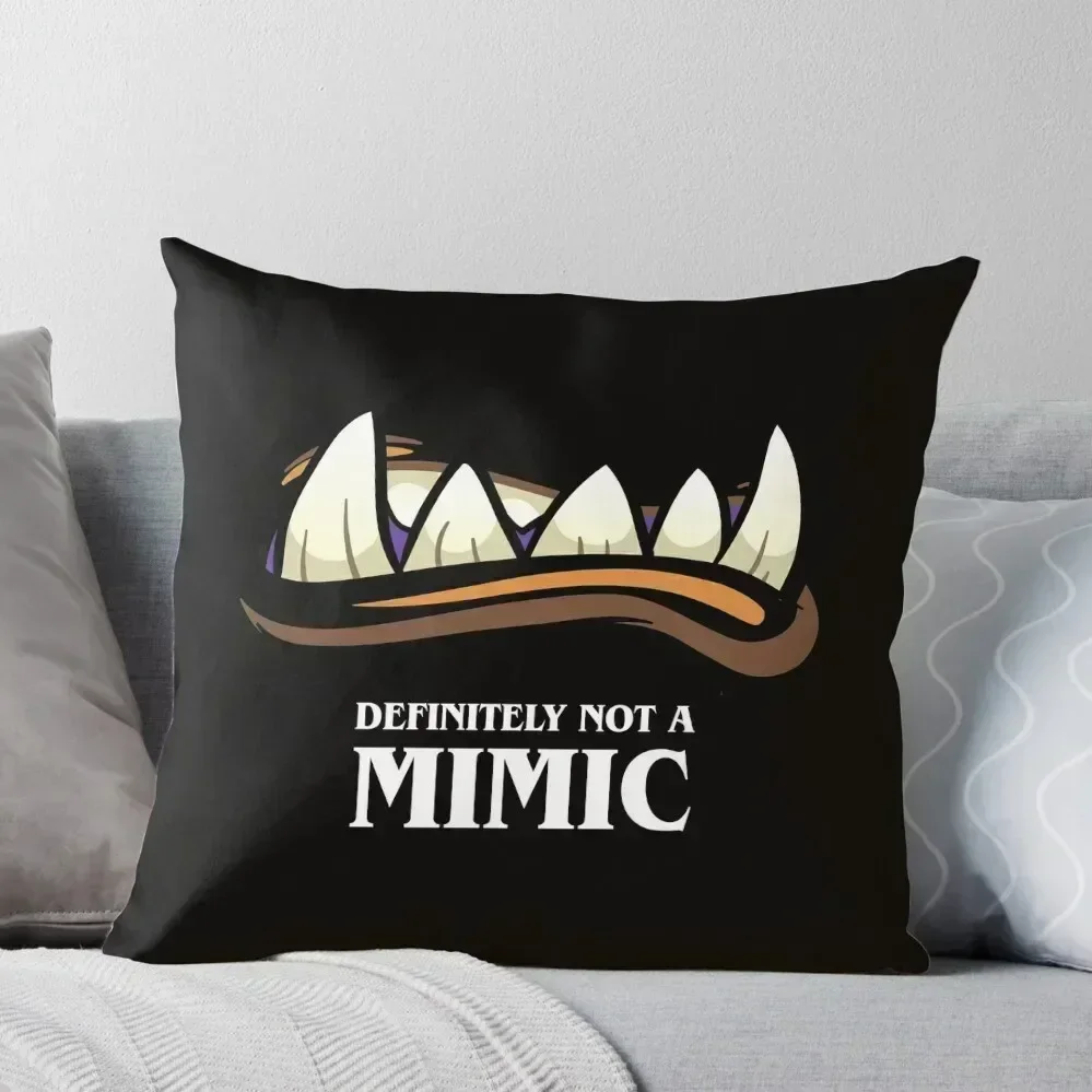 Definitely Not A Mimic Tabletop RPG Gaming Throw Pillow Cushions Throw Pillow Covers christmas pillow case