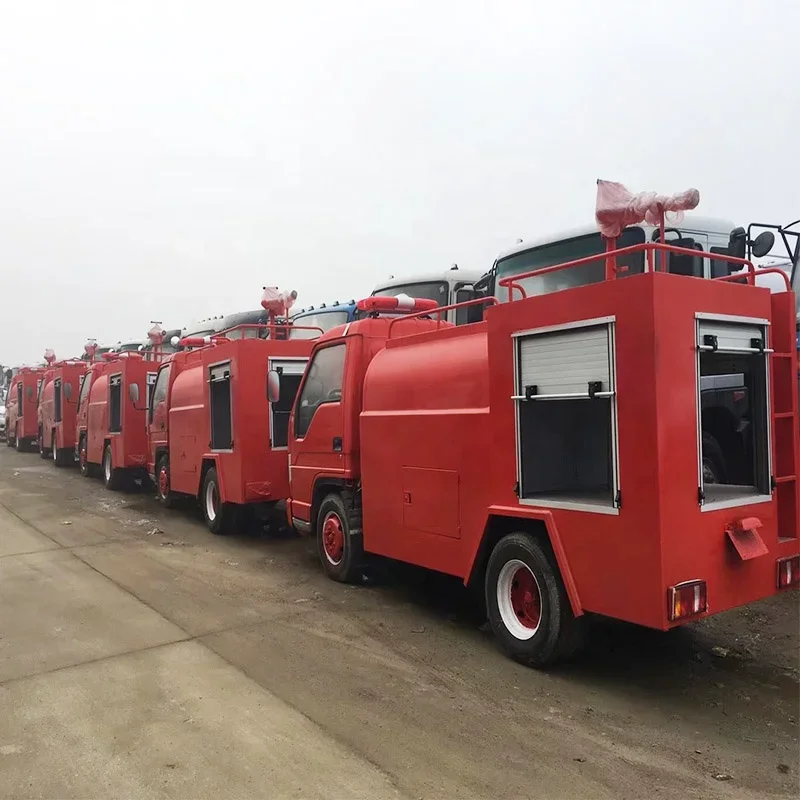 FOTON FORLAD 4x2 Small Emergency Rescue Fire Fighting Truck Fire Rescue Truck Water Foam Tank Fire Truck Manufacturer