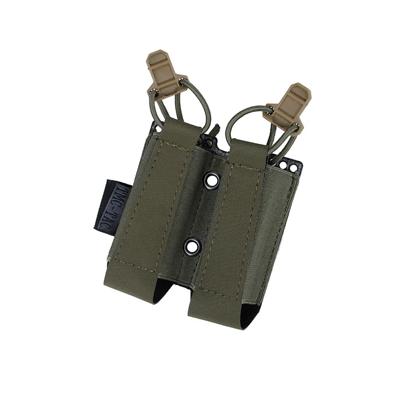 

TMC Hard Panel Dual Elastic Pistol Magazine Pouch Ranger Green TMC3705