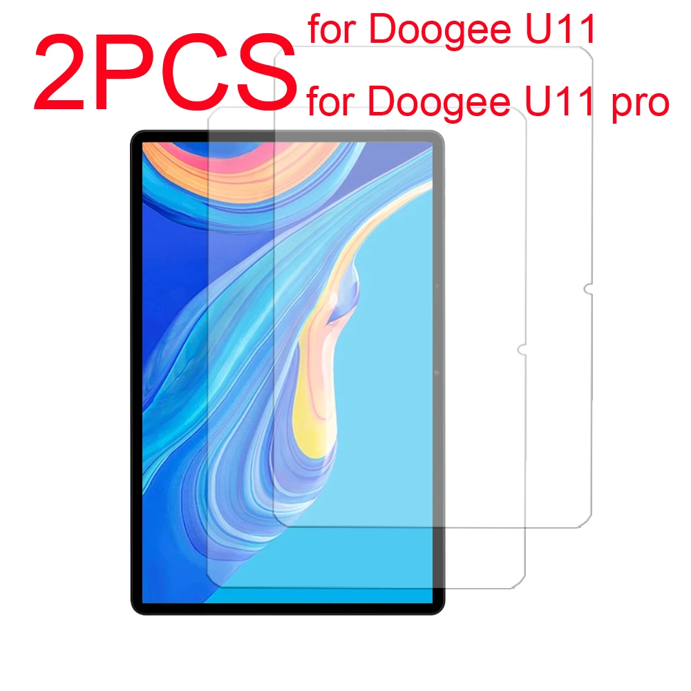 2PCS for Doogee U11 pro 11'' 2025 tablet Tempered Glass screen protector 2-packs protective film HD Antiscratch