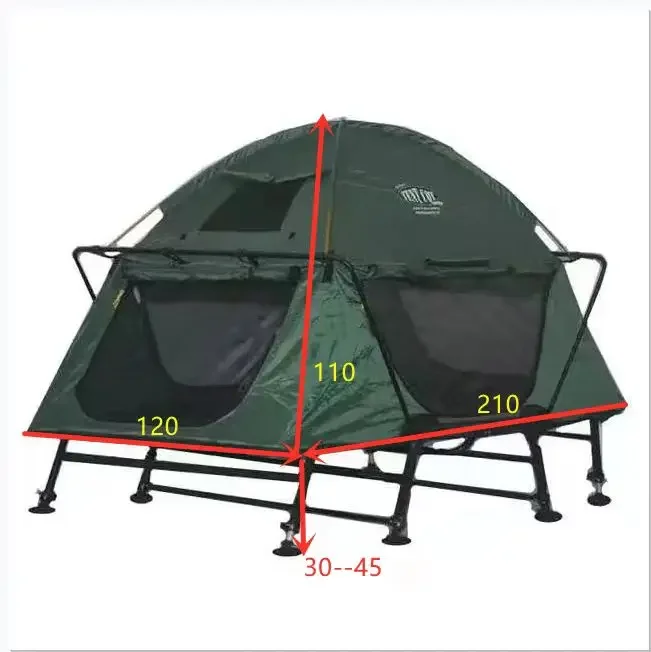 Waterproof multifunctional camping bed tent off the ground camping sleeping bed tent bed APZ005