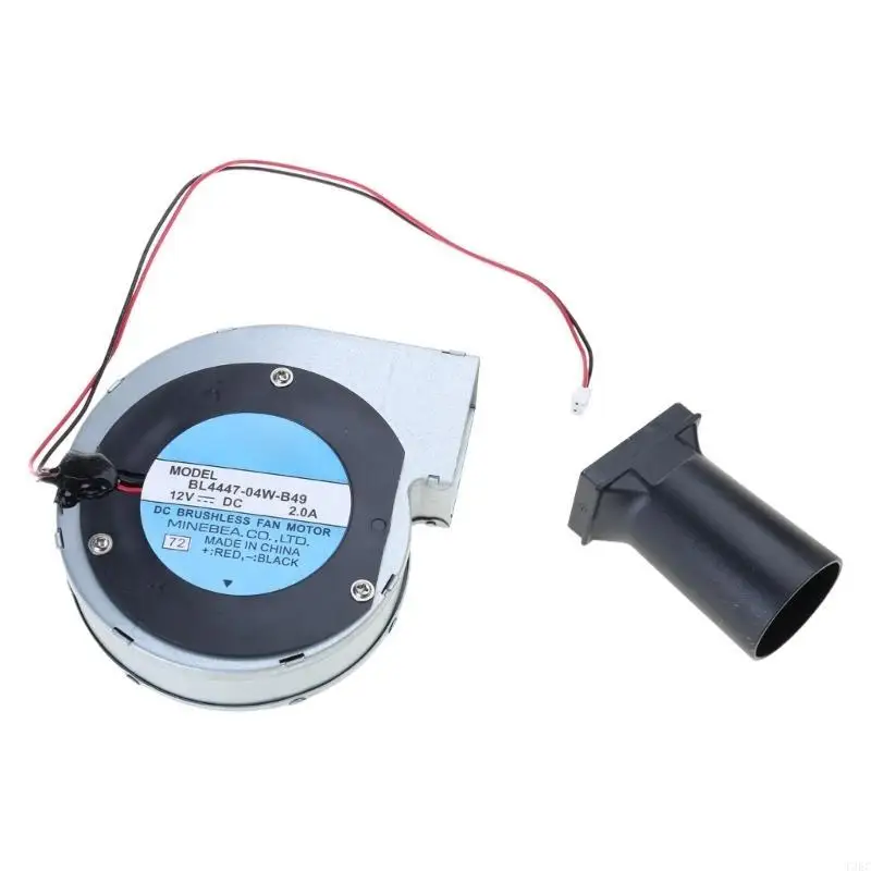 

Camping Chimney Starter Cooking Barbecue Electric Fan Smelting Metal Fan BBQ Blower 12V 2A Fan for w Air Du