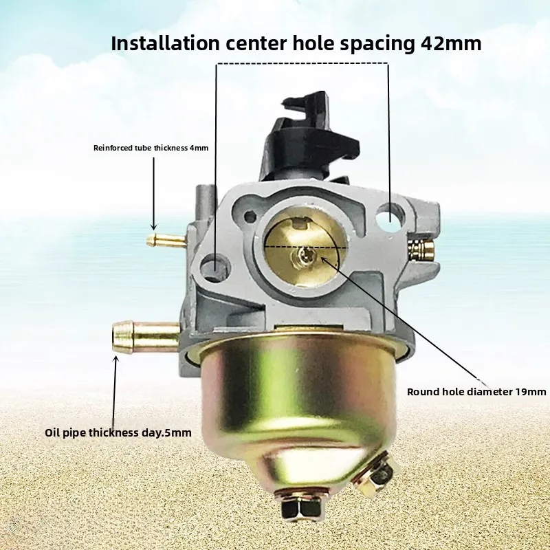 Xiaobailong 마이크로 경운기 Tianma N 시리즈 액세서리는 Longxin Zongshen VP200 XP200 기화기에 적합합니다.